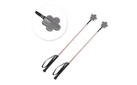 Lightweight Riding Crop with Wrist Loop Textured Grip Glitter Riding Crop Slim Whip Easy to Handle for Equestrians, Junior Riders