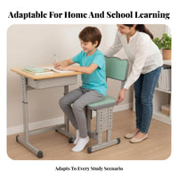 Height-Adjustable Study Chair Breathable Back children's Furniture for Classroom
