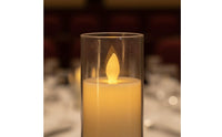 Safe No Unattended LED Candle Romantic Atmosphere Battery Operated LED Candle Reusable Long Lifespan for Party Planners, Event Organizers, Christmas, Concerts, Weddings, Restaurants