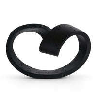 Geometric Continuous Loop Statue Modern Loop Mineral-Finish Decorative Object-Decorative Piece for Living Room, Office