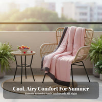 Lightweight Summer Quilt Cooling Quilted Duvet Insert checkerboard Stitching for Adults