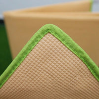 Outdoor Rug and Picnic Blanket for Family Outing, 6mm Thick Camping Mat with Carrying Handle, Waterproof Beach Blanket