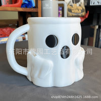 Ghost Ice Cream Mug Halloween 3D Printed Craft