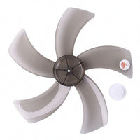 Compatible Fan Impeller Assembly Plastic Replacement Fan Blade Lightweight Hardware Universal for Homeowners