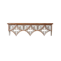 Wall Shelf with Carved Distressed Decorative Wall Shelf Classic for Entryway