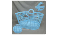 Foldable Collapsible Laundry Basket Ventilated Collapsible Clothes Hamper Lightweight Laundry Basket with Handles Portable for Bathroom