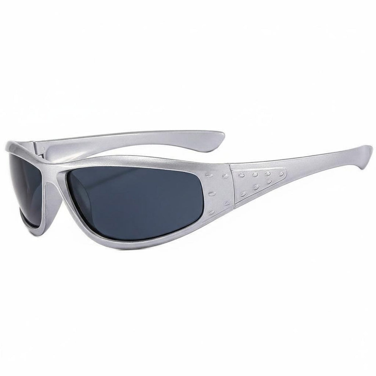 Edgy Eyewear Gender-Neutral Design Enveloping Edgy Sunglasses Futuristic Guard Sunglasses Protection Futuristic Eyewear