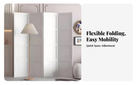 Nordic design Geometric Panel separater Modern Design Folding Screen Movable Privacy Partition Freestanding for Business Owners, Interior Designers, Entryway, Restaurant, Retail shop, Studio Apartment