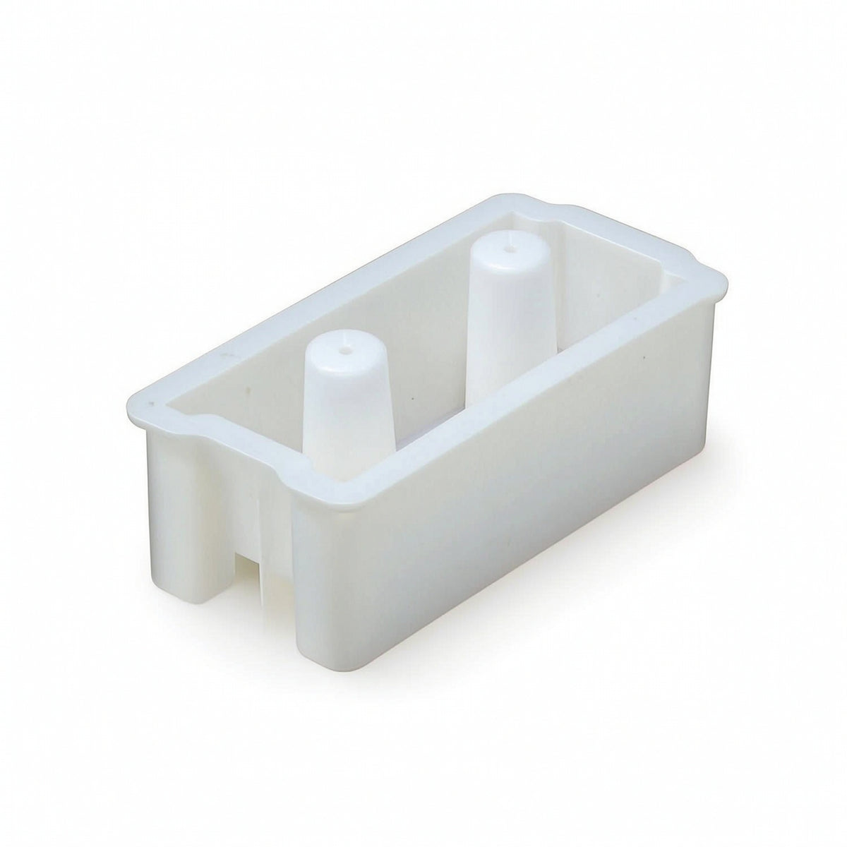 Interlocking Concrete Block Mold with Cores Non-Stick Masonry Block Mold Rectangular Concrete Form Reusable for Builders