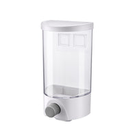 Wall-Mounted Press-Quantify Grain Storage Jar with Sealed Lid for Snacks, Cat Food, Dog Food