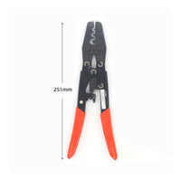 Labor-Saving Ratchet Crimping Plier Easy to Use Wire Connector Crimping Tool Automatic Rebound Wiring Pliers for Electronics Projects