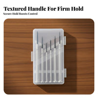 Watch Screwdriver Set Hardened Steel Watch Repair Tool Set Mini Screwdriver Kit Rotating Head Color Coded for Jewelers