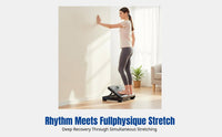Slant Board for Rehabilitation, Medical Standing Stretch, Calf & Foot Training, Foldable, Non-Slip Vibration