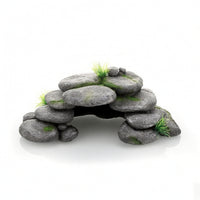 Resin Reptile Hideout Cave Natural-Looking Reptile Hide Sturdy Basking Platform Sturdy for Reptiles