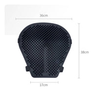 Waterproof Motorcycle Seat Cushion Anti-Slip Bottom Silicone Motorcycle Seat Pad Cooling Effect for Long-Distance Riders, Summer Riding