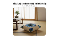 Extra Thick Thickened Floor Cushion Multipurpose Japanese Type Tatami Mat Soft and Comfortable for Meditators, Bay Window, Balcony, Bedroom