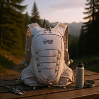 Breathable Trail Running Backpack 3D Mesh Ventilated Running Pack Lightweight Hydration Backpack Nylon for Hiking, Mountain Climbing, Cycling