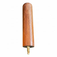 Snooker Cue Extension Handle No-Tool Installation Hardwood Wood Cue Extension Billiard Stick Extender Lightweight Construction