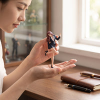 Realistic Resin Female Figurine Detailed Miniature Female Figurine Authentic Collectible for Display Shelf