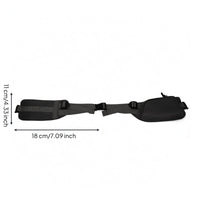 Nylon Waist Bag Rectangular Zippered Waist Pack Sleek Body Accessory