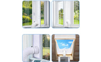 Portable Air Conditioning Machine Window Barrier Portable Cooling Device Window Seal Kit Water-Resistant Curtain for Renters