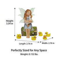 Cartoon Fairy Garden Mini Ducks, Multi-Color Mini Resin Animals for Indoor Decor, Micro-Landscape & Pond, Glow in Low Illumination Animal Figurines