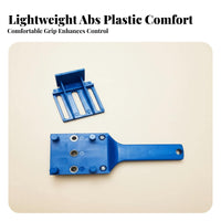 ABS Plastic Handheld Doweling Jig Portable Straight Hole Drilling Easy To Use for Cabinet Makers, Furniture Making, Workshop, Garage