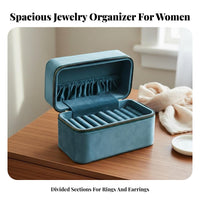 Large Capacity Bangle Storage Box Zipper Closure Velvet Bangle Box Portable for Travelers, Women, Home Use, Dressing Table, Dresser