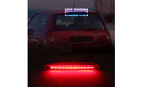 Center Elevated Position Third Brake Light Easy to Install Third Brake Light Assembly Curved Elevated Position Stop Lamp for Mechanics