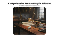 Universal Fit Trumpet Repair Easy To Install B-Flat Trumpet Maintenance Accessories Effortless Rebound for DIY Repairers, School Band