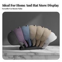 Acrylic Hat Rack No Installation Required Baseball Cap Display Stand for Bedroom