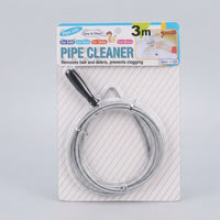 Manual for Toilet Clogged Drain Remover, Hand Crank Pipe Cleaning Tool Auger for Kitchen Sink, KOMEKI for Homeowners