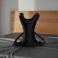 Adjustable Straps Chest Support Pillow Zippered Cover Wearable Chest Pillow Sleek Textile Sleep Accessory Soft Filling