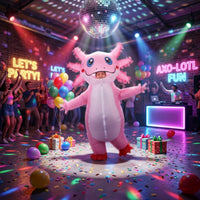 Inflatable Axolotl Costume Adult Axolotl Costume Funny for Adults, Halloween, Cosplay, Carnival
