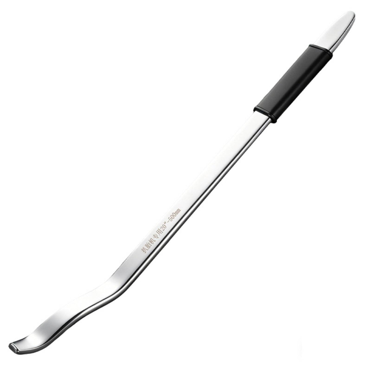 2 Pieces Labor Saving Chrome Vanadium Steel Tire Lever Long Handle Double Ended Tire Iron Heat Treated Heavy Duty Pry Bar Smooth Rim for Mechanics, Garage