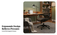 Adjustable Height Ergonomic Mesh Chair with Flip-up Arms Support Swivel Mesh Chair with Flip-up Arms Silent Casters Office Furniture Thick Padded Seat for Students, Telecommute Workers, Gamers, Study Room, Bedroom