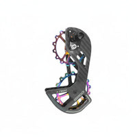 Rear Derailleur Pulley Kit High-Performance Rear Derailleur Pulley Cycling Guide Wheel System Lightweight Design for Cyclists
