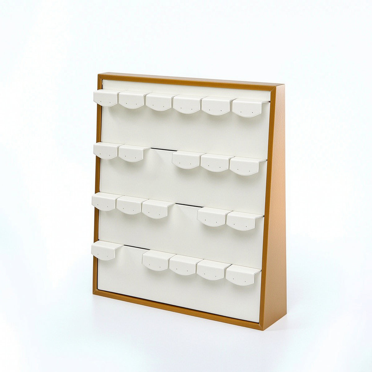 Earring Display Stand Freestanding Earring Organizer Board Countertop Fold-out for Jewelers, Craft Fairs, Dresser