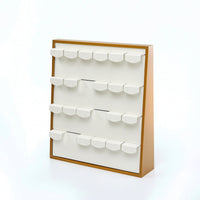 Earring Display Stand Freestanding Earring Organizer Board Countertop Fold-out for Jewelers, Craft Fairs, Dresser