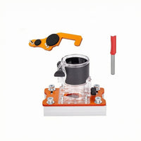 Trimming-Base Router Base Plate Clamping Slotting Bracket Fit Positioning Bracket