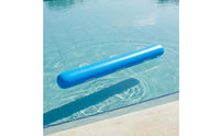Grip Handles Inflatable Swimming Buoy Bar Rounded Ends PVC Swim Buoy Bar Printed Markings Inflatable Swimming Aid Glossy