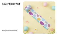 Easter Ribbon Festive Design Easter Print Ribbon DIY Crafts for Home Stylists, Event Planners, Wreath Making, Floral Arrangement