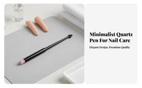 Nail Dried Cuticles Grinding Pen Fine Tip Cuticle Remover Pen Gentle on Nails Dead Cuticle Exfoliator Tool for Beauticians, Women, Manicure, Pedicure