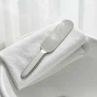 Double Sided Foot Exfoliator Stainless Steel Rasp Ergonomic Handle for Smooth Heels