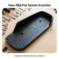 Exercise Machine Pedal Dark Exercise Pedal Ribbed
