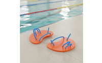 Builds Arm Strength Half Palm Swim Paddles Long-Lasting Material Swimming Training Hand Paddles Secure Fit for Beginners, Adults