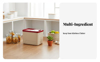 Large Capacity Rice Storage Container Moisture-Proof Grain Storage Bin Safe