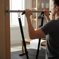 2 Pieces Heavy Duty Lat Pulldown Handles Pull up Grips Cable Machine Attachment for Bodybuilders