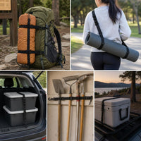 Outdoor Multi-purpose Shoulder Strap Camping Lanyard Water Bottle Tool Storage Hanging Belt