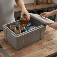 EPP Foam Insulated Food Delivery Box for Outdoor Cold Storage